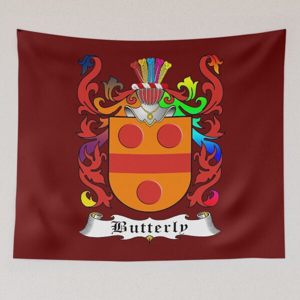 Item preview, BUTTERLY FAMILY CREST designed and sold by CathalDevlin.