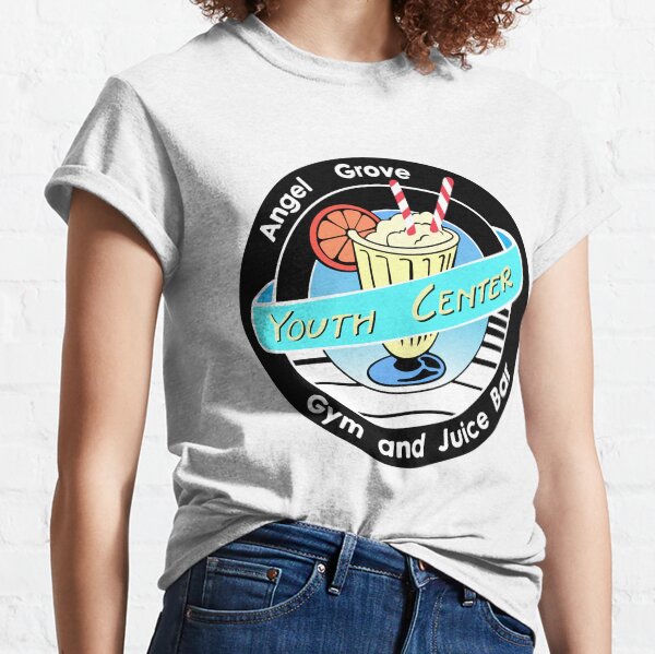 Mighty Morphin Power rangers youth center logo Classic T-Shirt