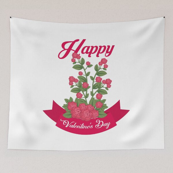 Item preview, Valentine's Day Flowers Sign designed and sold by Exosia Shop ⭐⭐⭐⭐⭐.
