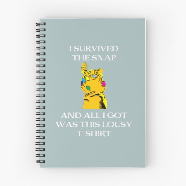 Item preview, i survived the snap designed and sold by Gracielalim.