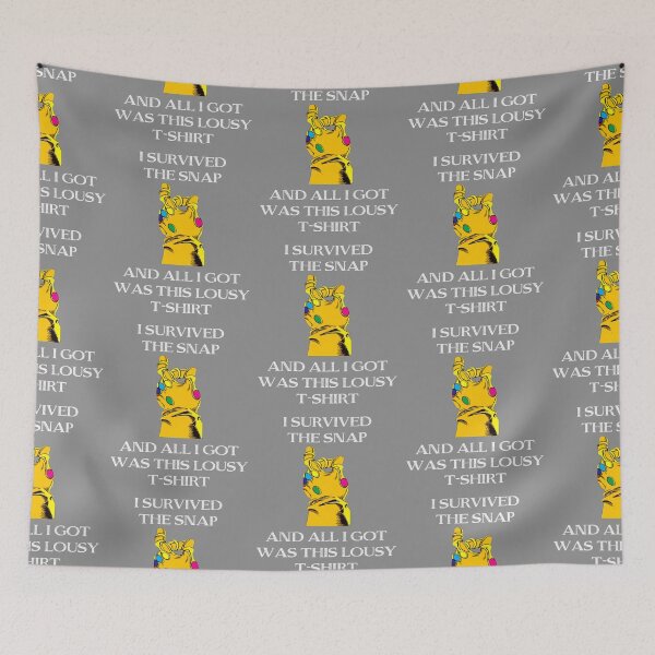 Item preview, i survived the snap designed and sold by Gracielalim.