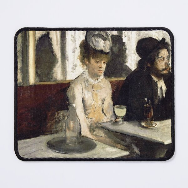 Item preview, In a Café - Edgar Degas Art Prints designed and sold by TheSoulOfArt.