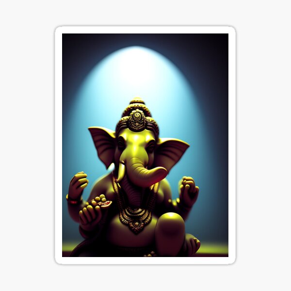 Shadow Vintage Ganesh. Hindu god inpersonated as an Elephant. Great gift for Bengali New Year and all hindu culture and meditation lovers! Shadow Vintage Ganesh. Hindu god inpersonated as an Elephant. Great gift for Bengali New Year and all hindu culture and meditation lovers!