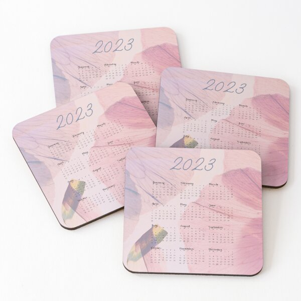 Item preview, Floral Pastel Calendar 2023 designed and sold by valeng03.