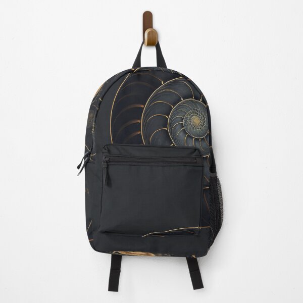 Item preview, Fibonacci Golden Ratio in Elegant and Exclusive Golden and Black Design designed and sold by RAGANADesign.