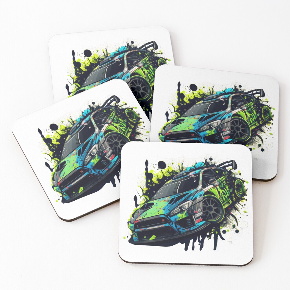 Artikel-Vorschau von Untersetzer (4er Set), designt und verkauft von MustHaveSticker.
