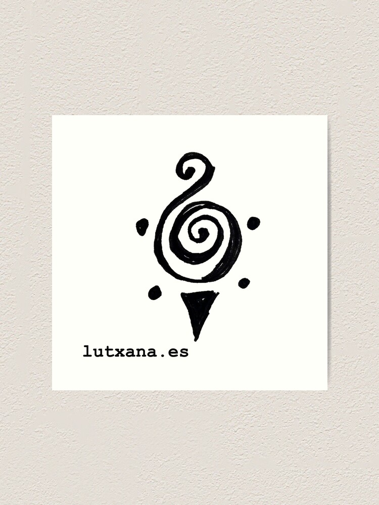 Imagen 1 de 3, Lámina artística con la obra ESPIRAL LUTXANA, diseñada y vendida por lutxana.