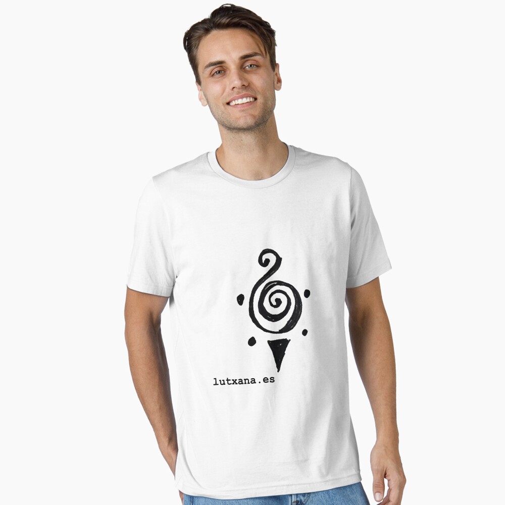 Vista previa del artículo con la obra «Camiseta esencial», diseñado y vendido por lutxana.