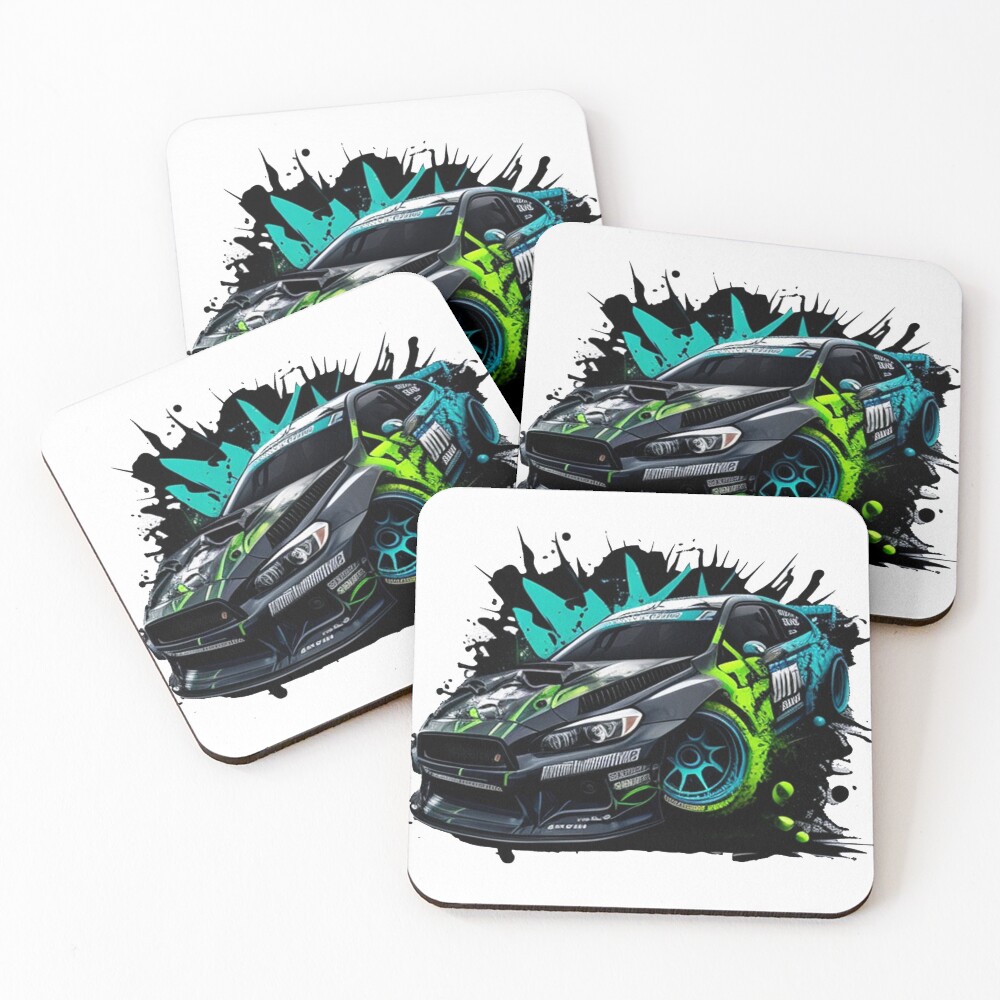 Artikel-Vorschau von Untersetzer (4er Set), designt und verkauft von MustHaveSticker.