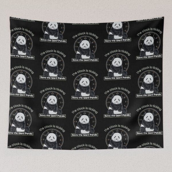 Item preview, Save The Panda The Clock is Ticking iPad Case designed and sold by MagicWolfStar.