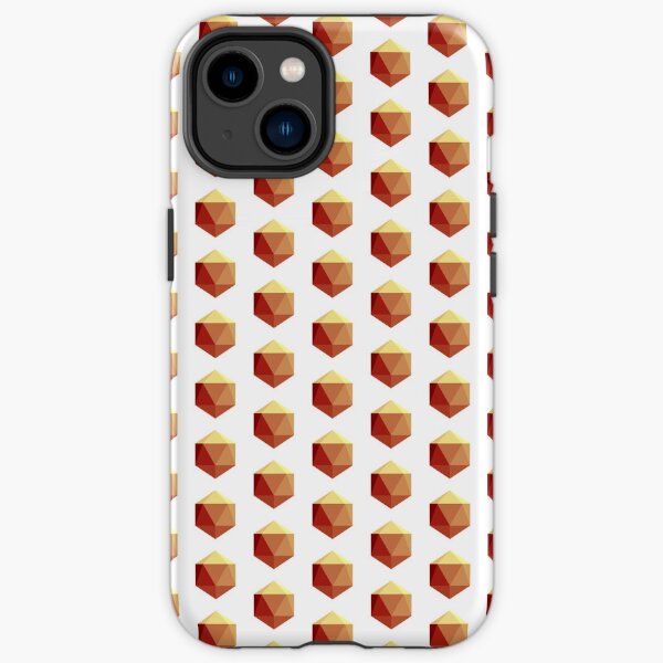 Gold Icosahedron iPhone Tough Case