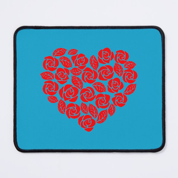 Item preview, Heart Rosesss Print designed and sold by MiuArtStore.