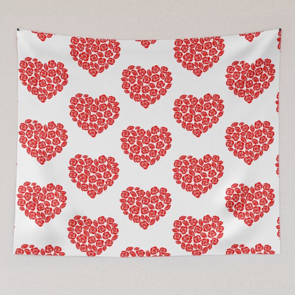 Item preview, Corazón Rosesss Imprimir designed and sold by MiuArtStore.