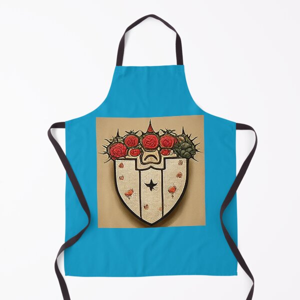 Artikelvorschau, Isological Ein mittelalterliches Familienwappen mit dornigen Rosen umgebend entworfen und verkauft von MiuArtStore.