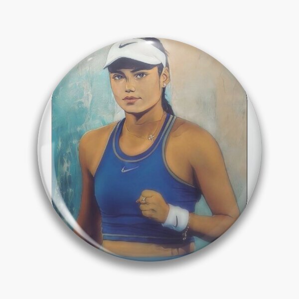 Item preview, Digital Portrait of Emma Raducanu designed and sold by lifeinfourboxes.