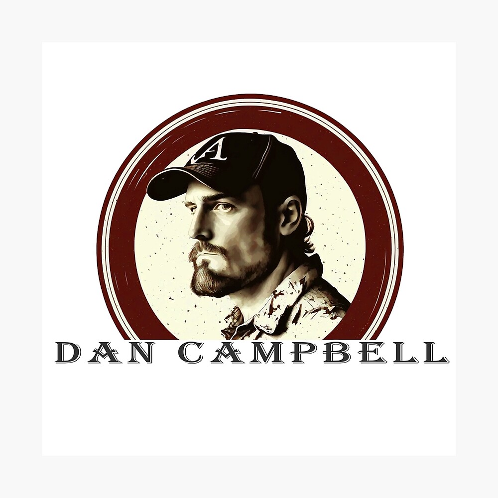 Coach Dan Campbell - Dan Campbell - Magnet