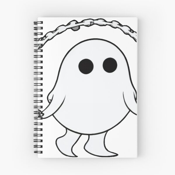 Item preview, Cute ghost using a bone skipping rope sticker designed and sold by bootifull.