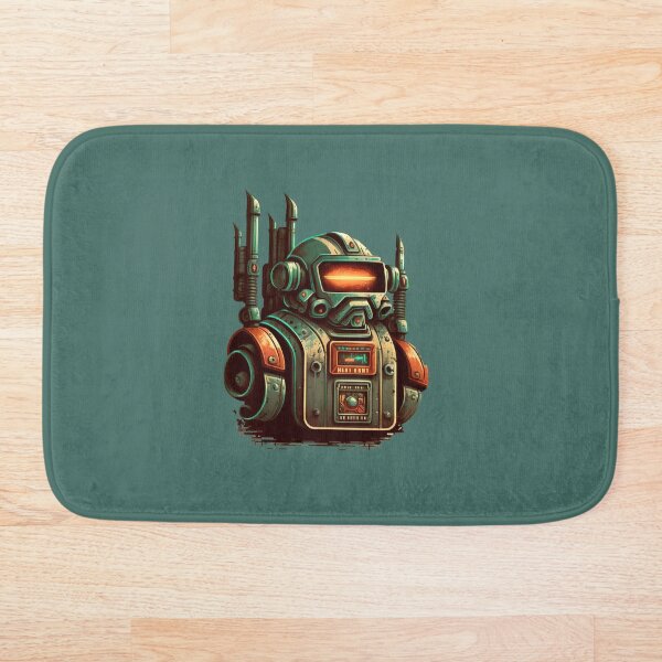 Artikelvorschau, Retro-Sci-Fi-Roboter-Spielzeug-Logo-Design für Kinder entworfen und verkauft von ArcadeVault.