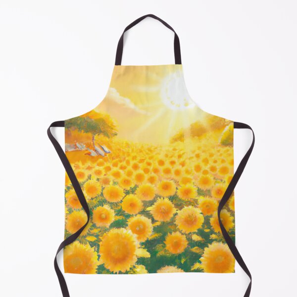 Item preview, A Field of Sunflowers - Sunflower Garden - A Sunflower Haven designed and sold by WBP Mart.