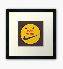 f^ckyeah by RootCat™ Framed Print