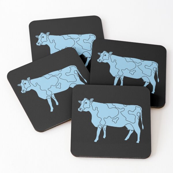Item preview, Cow Pastel Blue designed and sold by 37jlee.