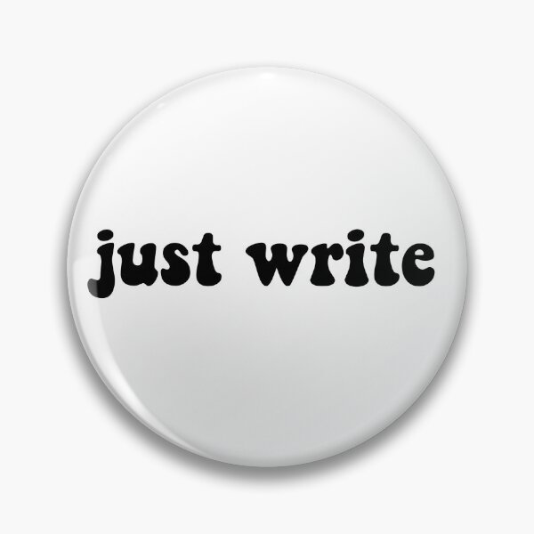 Item preview, JUST WRITE designed and sold by Gwendesigns.