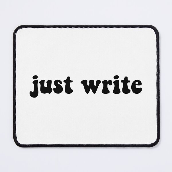Item preview, JUST WRITE designed and sold by Gwendesigns.