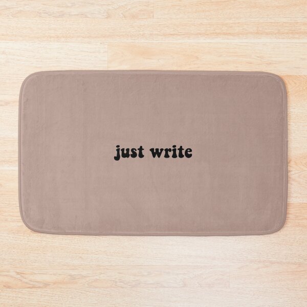 Item preview, JUST WRITE designed and sold by Gwendesigns.