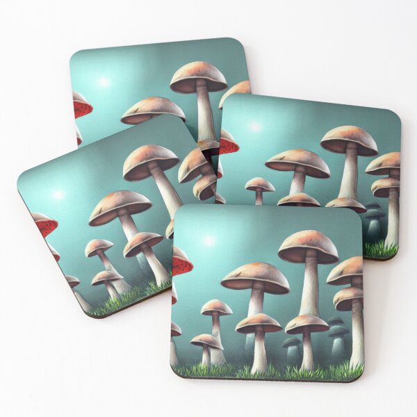 Item preview, Mushroom Forest Realistic designed and sold by SquishStitches.