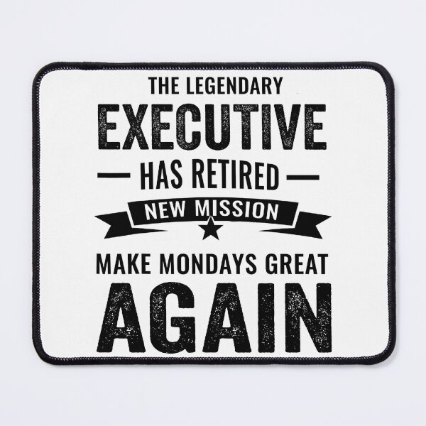 Item preview, Legendary executive Retirement, perfect executive retirement gift idea designed and sold by Dogs Geeky⭐⭐⭐⭐⭐.