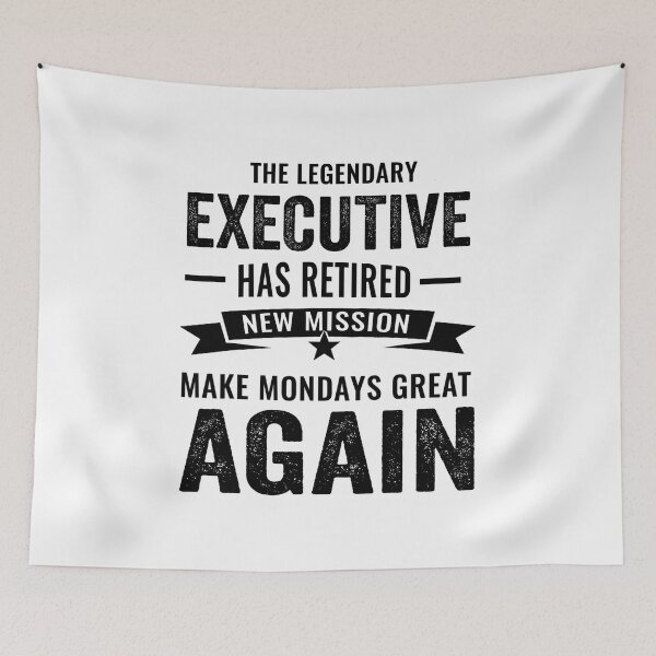 Item preview, Legendary executive Retirement, perfect executive retirement gift idea designed and sold by Dogs Geeky⭐⭐⭐⭐⭐.