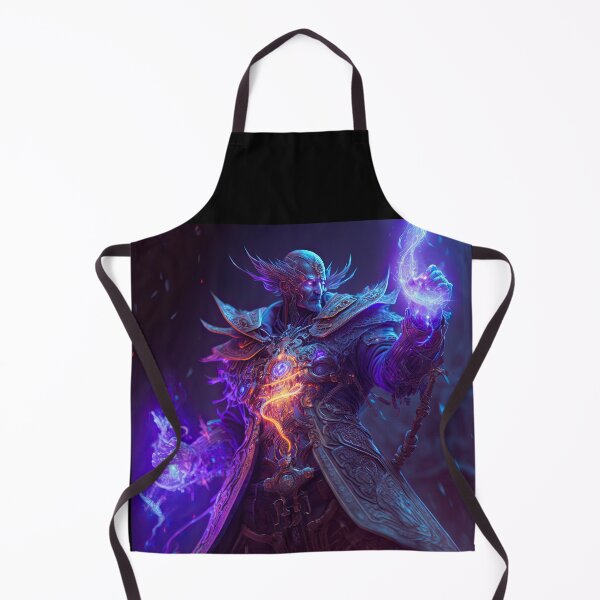 Item preview, Mage - Fantasy Battlemage Casting Elemental Spell, Very High Resolution - Original Artwork designed and sold by CloudofKnowing.