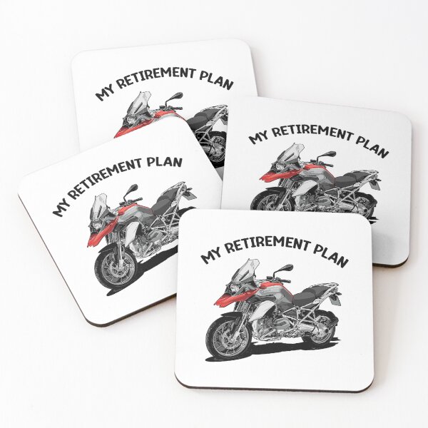 Item preview, My Retirement Plan Adventure Motorbike R 1200 GS 1250 designed and sold by Vrabis.