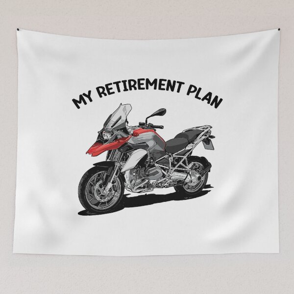 Item preview, My Retirement Plan Adventure Motorbike R 1200 GS 1250 designed and sold by Vrabis.