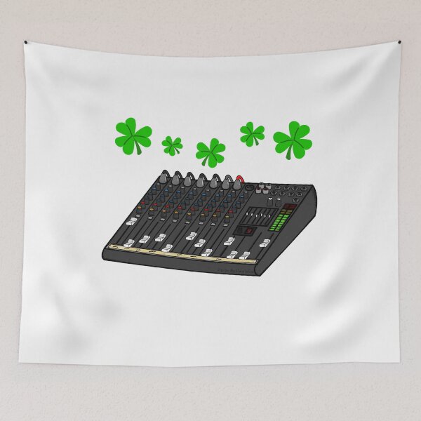 Item preview, St Patrick's Day Sound Engineer Musician designed and sold by doodlerob.