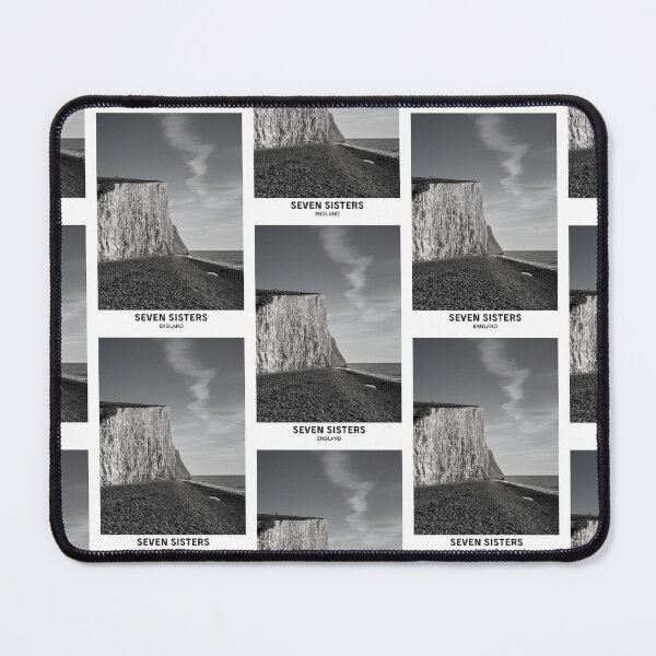 Item preview, Seven Sisters Chalk Sea Cliffs England Dorm Room Essentials Minimalist Travel Home Decor designed and sold by SirajDecors.