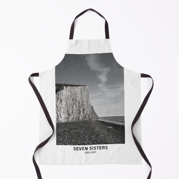 Item preview, Seven Sisters Chalk Sea Cliffs England Dorm Room Essentials Minimalist Travel Home Decor designed and sold by SirajDecors.