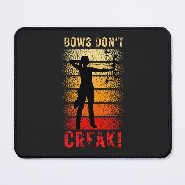 Item preview, Cool Funny Vintage Retro Archery - Bows Don't Creak designed and sold by laiwole.