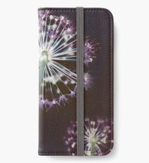 Floral Fireworks. Dark Floral iPhone Flip-Case/Hülle/Skin
