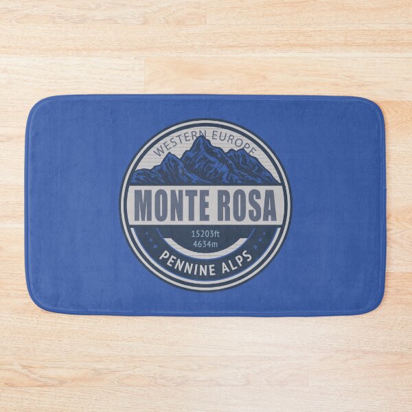 Item preview, Monte Rosa Pennine Alps Vintage Mountain Hiking Design designed and sold by CynthiaGraphics.