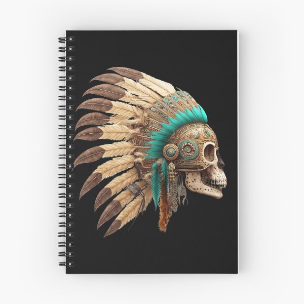 Item preview, Head of an Aztec Jaguar Warrior Skull Mexican Ancient Mythology designed and sold by CoyoteStudio.