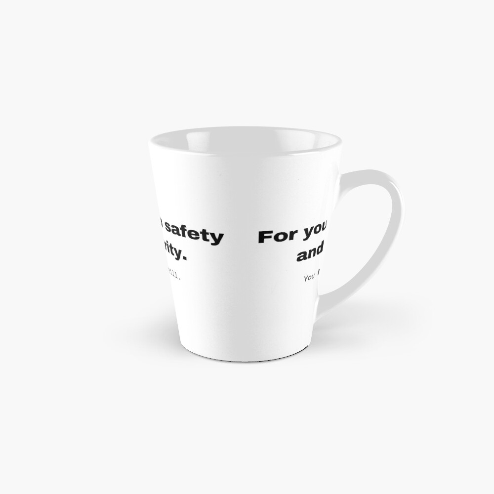 Item preview, Tall Mug designed and sold by stillnessgifts.