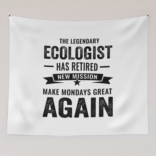 Item preview, ecologist perfect retirement gift idea, Retired ecologist Funny Saying designed and sold by Dogs Geeky⭐⭐⭐⭐⭐.