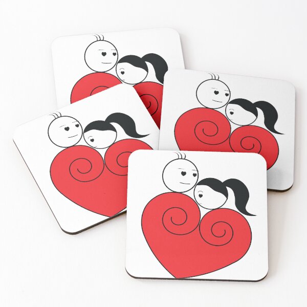 Item preview, Love and heart design designed and sold by HasinthaRed.
