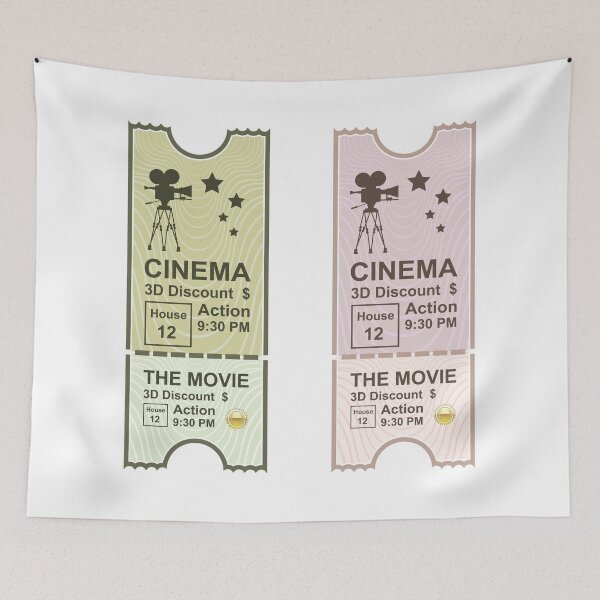 Item preview, Movie ticket designed and sold by vectorworks51.