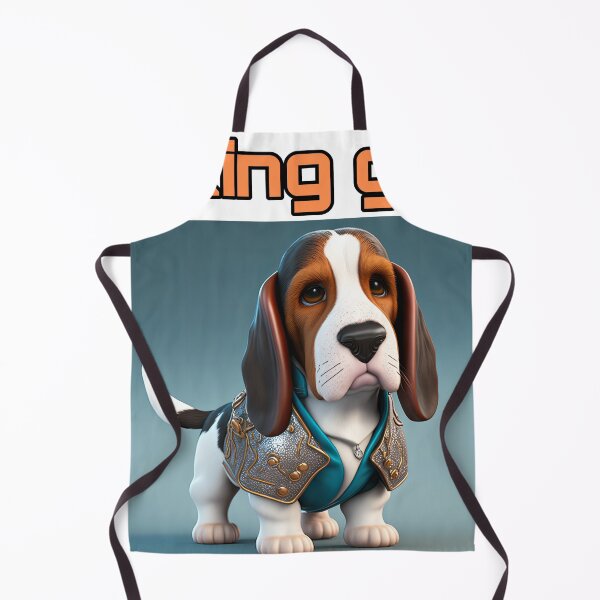 Item preview, Basset Hound - Looking Good and dressed for success designed and sold by TheArtfulAI.