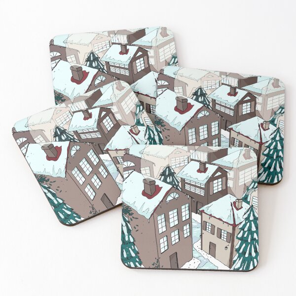 Item preview, under snow town designed and sold by pseudanim.