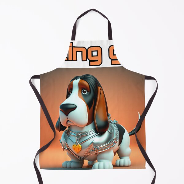 Item preview, Basset Hound - Looking Good and dressed for success designed and sold by TheArtfulAI.