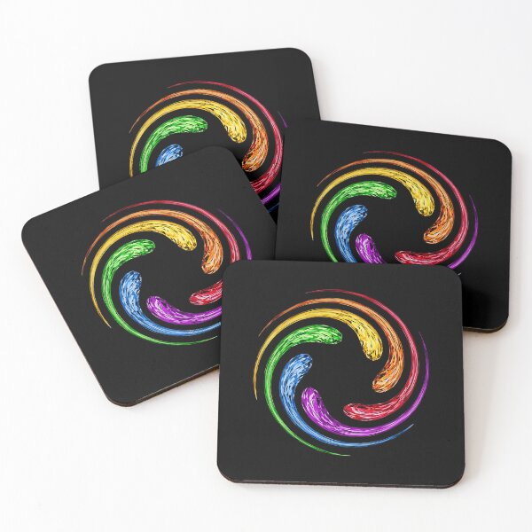 Item preview, Infinity Stones Spiral Rainbow Galaxy Space designed and sold by boom-art.
