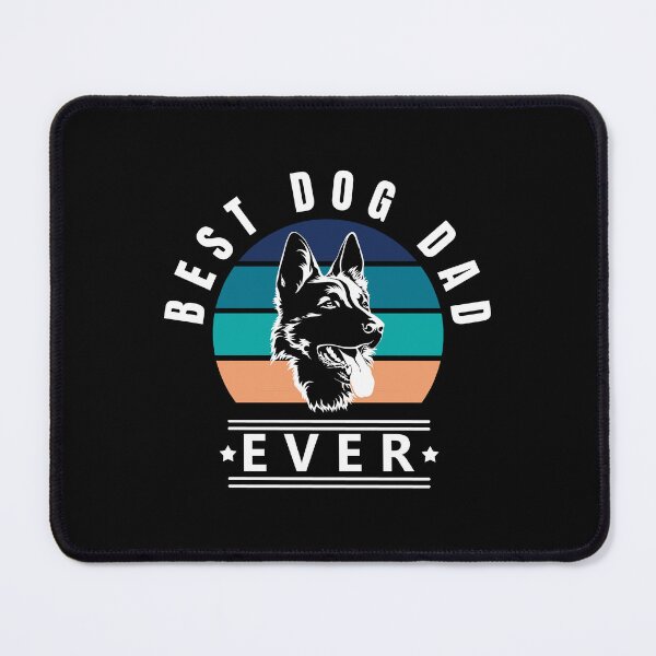 Item preview, Best Dog Dad Ever German Shepherd Dog Vintage Sunset w designed and sold by LindaCooke.